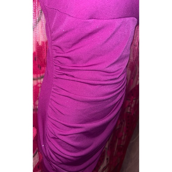 🩷 Y2K Ruby Rox Ruched Bodycon Mini Dress - Picture 5 of 7